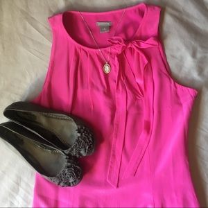 Ann Taylor Fuchsia Dress